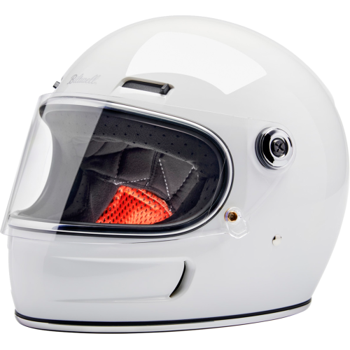 Casco Biltwell Gringo SV - Blanco brillante - 2X-Grande