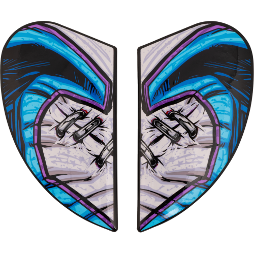 Tapas laterales Icon Airframe Pro Krazy Klown 2 - Rosa