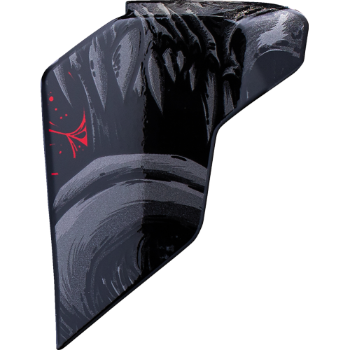 Tapas laterales Icon Ultraflite - Misanthrope Negro