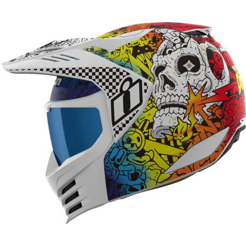 Casco Icon Elsinore Doodle 3