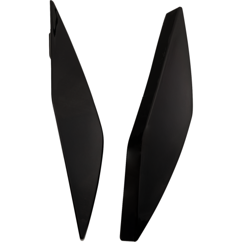 Tapas Laterales inferiores Icon Ultraflite - Negro brillante