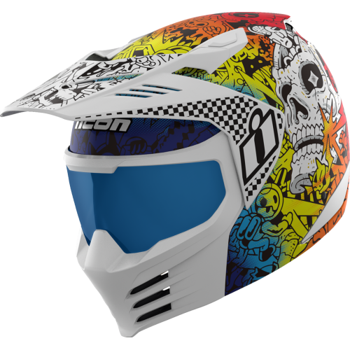 Casco Icon Elsinore Doodle 3