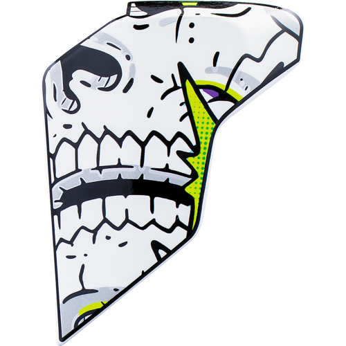 Tapas laterales Icon Ultraflite - Doodle 3 Azul