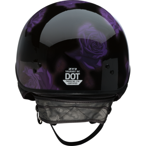 Casco Corto Z1R Vagrant NC Rose