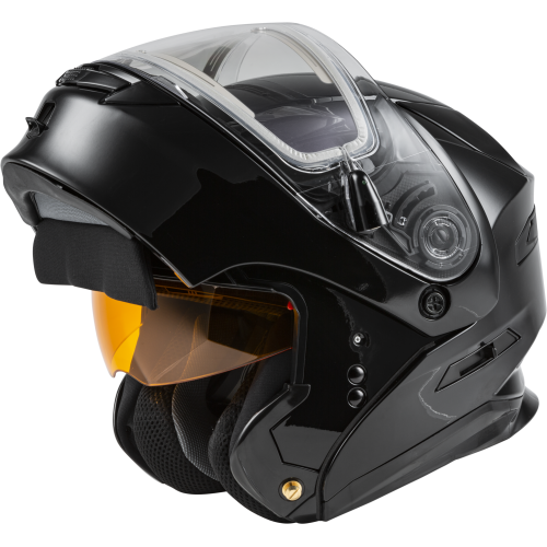 Casco abatible para frío GMAX MD-01S Solid con mica eléctrica