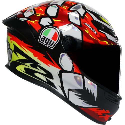 Casco fibra de carbono AGV K6 S Bezzecchi 2024