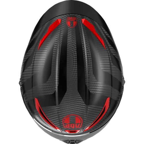 Casco fibra de carbono AGV Pista GP RR Intrepido