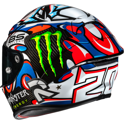 Casco fibra de carbono HJC RPHA 1N V2 Carbon Quartararo Le Mans III