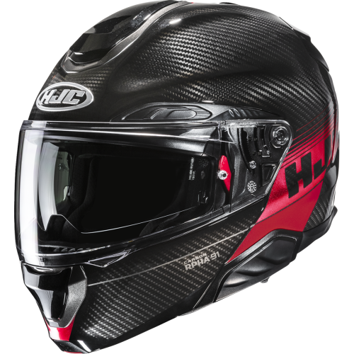 Casco abatible fibra de carbono HJC RPHA 91 Carbon Elig