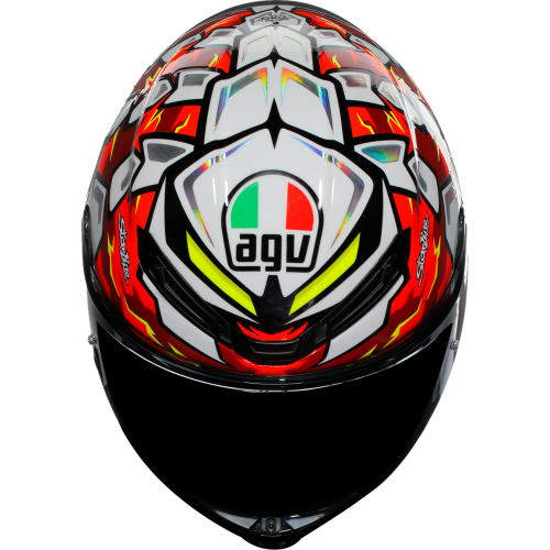 Casco fibra de carbono AGV K6 S Bezzecchi 2024