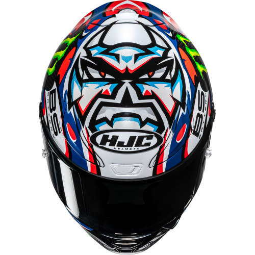 Casco fibra de carbono HJC RPHA 1N V2 Carbon Quartararo Le Mans III