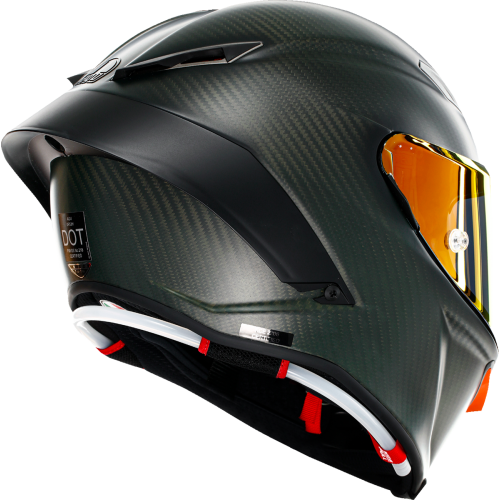Casco fibra de carbono AGV Pista GP RR Electrum Edición Limitada