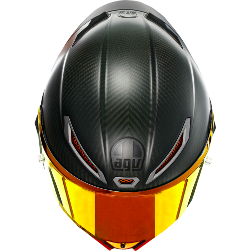 Casco fibra de carbono AGV Pista GP RR Electrum Edición Limitada
