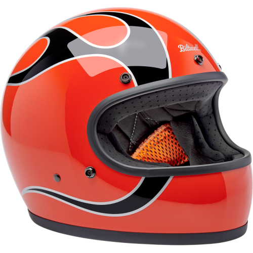 Casco BILTWELL Gringo Flames