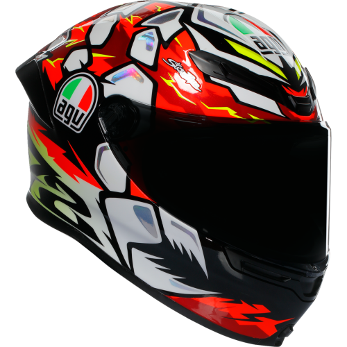 Casco fibra de carbono AGV K6 S Bezzecchi 2024