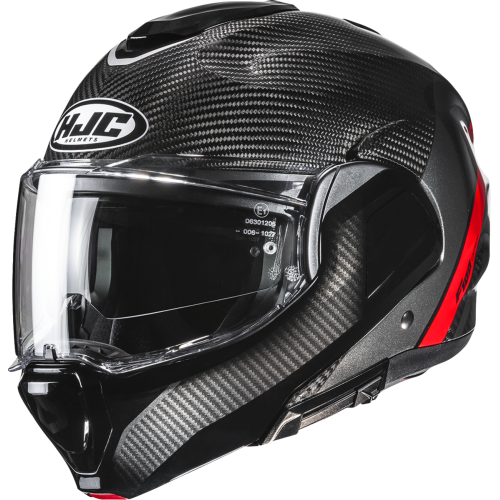 Casco abatible fibra de carbono HJC F100 Carbon Stan