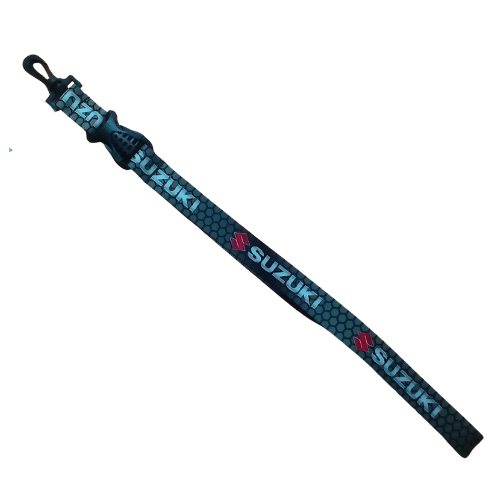 Llavero de listón Largo Suzuki - Gris