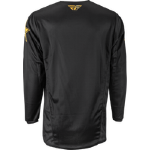 Jersey Fly Racing Kinetic Rockstar 2X-Grande Negro Dorado