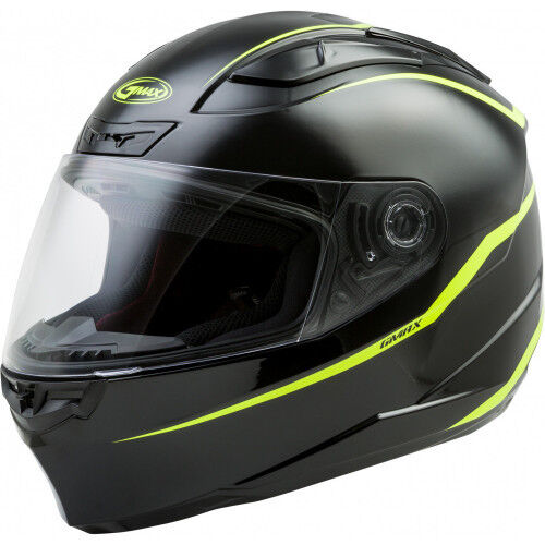 Casco GMAX FF-88 PRECEPT - S: Medium C: Black/Hi-Vis T: Mediano C: Negro Amarillo