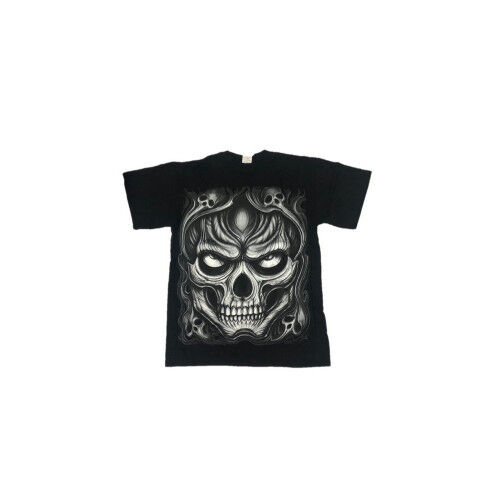 Playera Xelement T10 Con Calaveras M