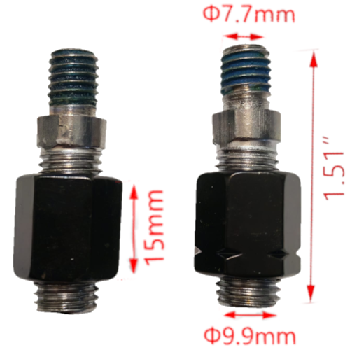 Tornillos universales Para Retrovisor 8mm / 10mm contra rosca