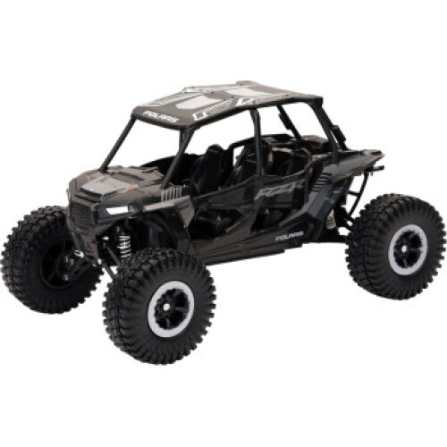 Replica New Ray Toys Polaris RZR XP 4 Turbo 1000  Rock Crawler Escala 1:18 - Titanio