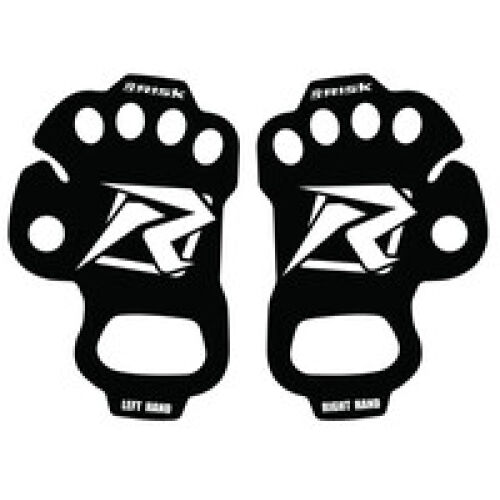 Protectores de palma RISK RACING Ultra Delgados - Negro - Grande