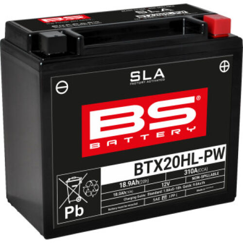 Batería BS BATTERY - BTX20HL-PW (YTX)