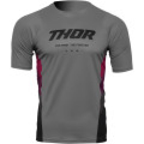Jersey THOR manga corta Assist React - Gris/Morado - Chico