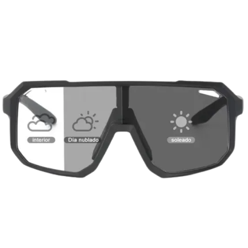 Lentes KEWEZHU fotocromáticos Deportivos - Negro