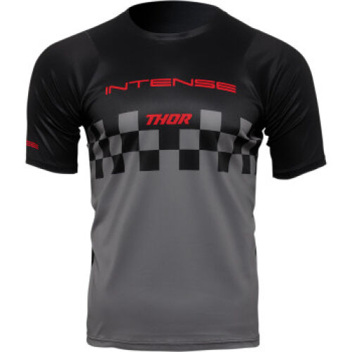 Jersey THOR de manga corta Intense Assist Chex - Negro/Gris - Mediano