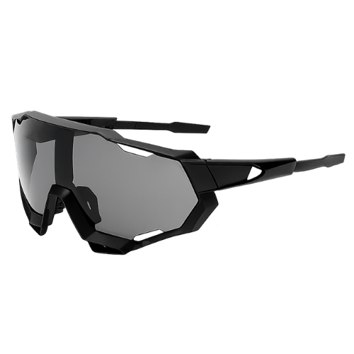 Lentes PHLAROMIX de Ciclismo Deportivas - Negro/Humo