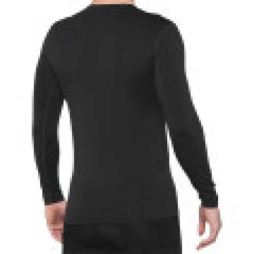 Camiseta interior refrescante 100% manga larga - Negro - Grande