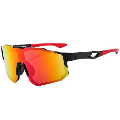 Lentes de Sol Deportivas Ciclismo - Rojo/Rojo Tornasol