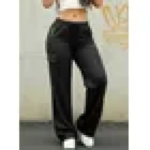 Pantalones cargo Hidkat Oversize - Negro - Chico