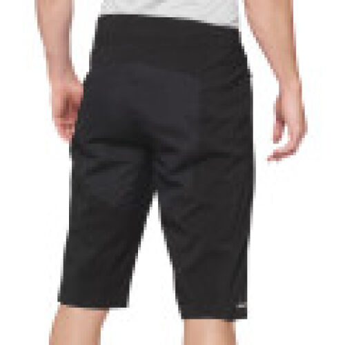 Shorts MTB 100% Hydromatic resistentes al agua - Negro - 30
