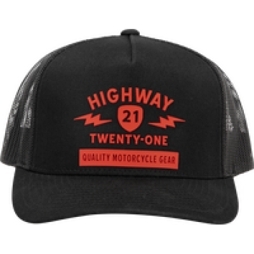 Gorra HIGHWAY 21 SPARK - Negro/Rojo