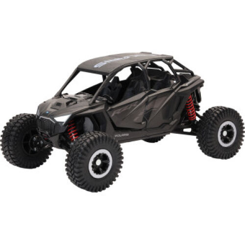 Réplica New Ray Toys Polaris RZR Pro R4 Rock Crawler Escala 1:18 - Negro Mate