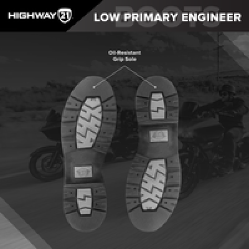 Botas cortas Highway 21 Primary Engineer - C. Negro - T. 9 US