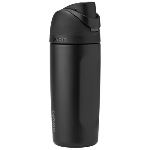 Termo OWALA de 16 oz de Acero Inoxidable - C. Negro