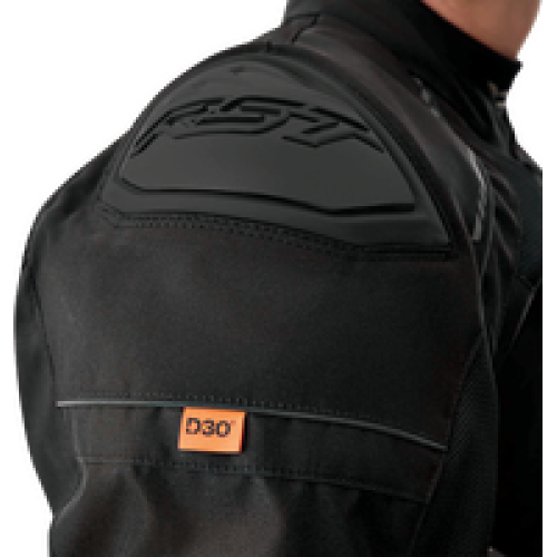 Chamarra de malla tela RST S1 D3O - Negro - X-Grande
