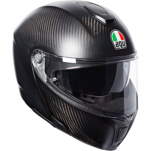 Casco AGV SportModular de fibra de carbono
