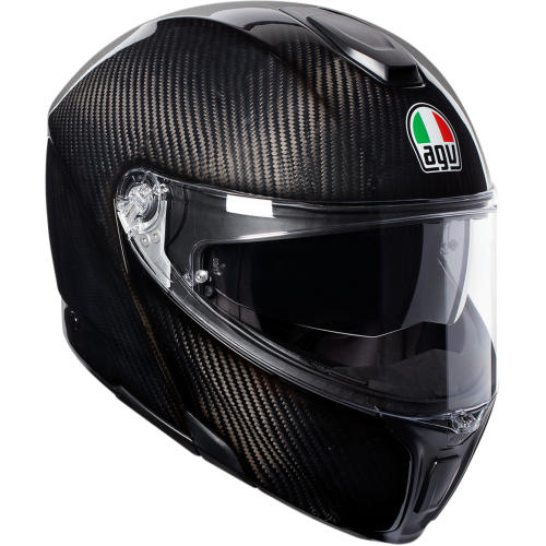 Casco AGV SportModular de fibra de carbono