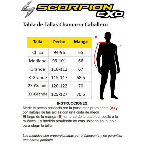 Chamarra Scorpion Optima