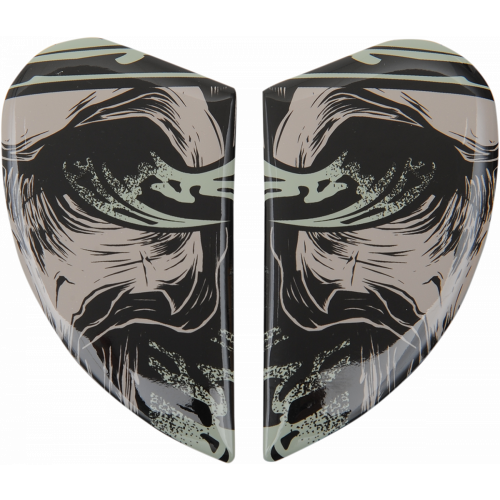 Tapas Laterales ICON para Visor de Casco Airmada: Vitriol