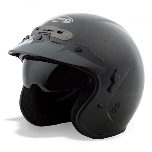 Casco 3/4 GMAX GM-32 C: Negro T: Mediano