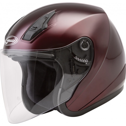 Casco 3/4 GMAX OF-17 C: Guinda T: X-Chico