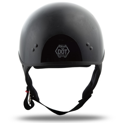 Casco corto GMAX45 - C: Black S: Medium C: Negro T: Mediano