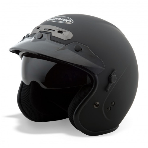 Casco 3/4 GMAX GM-32 C: Negro Mate T: Grande