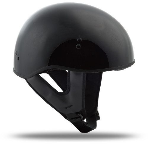 Casco corto GMAX45 - C: Black S: Medium C: Negro T: Mediano
